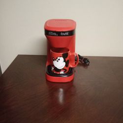 Disney Mickey Mouse Single Cup Coffee Maker