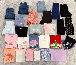 Girls Bundle Of Clothes Variety Sizes