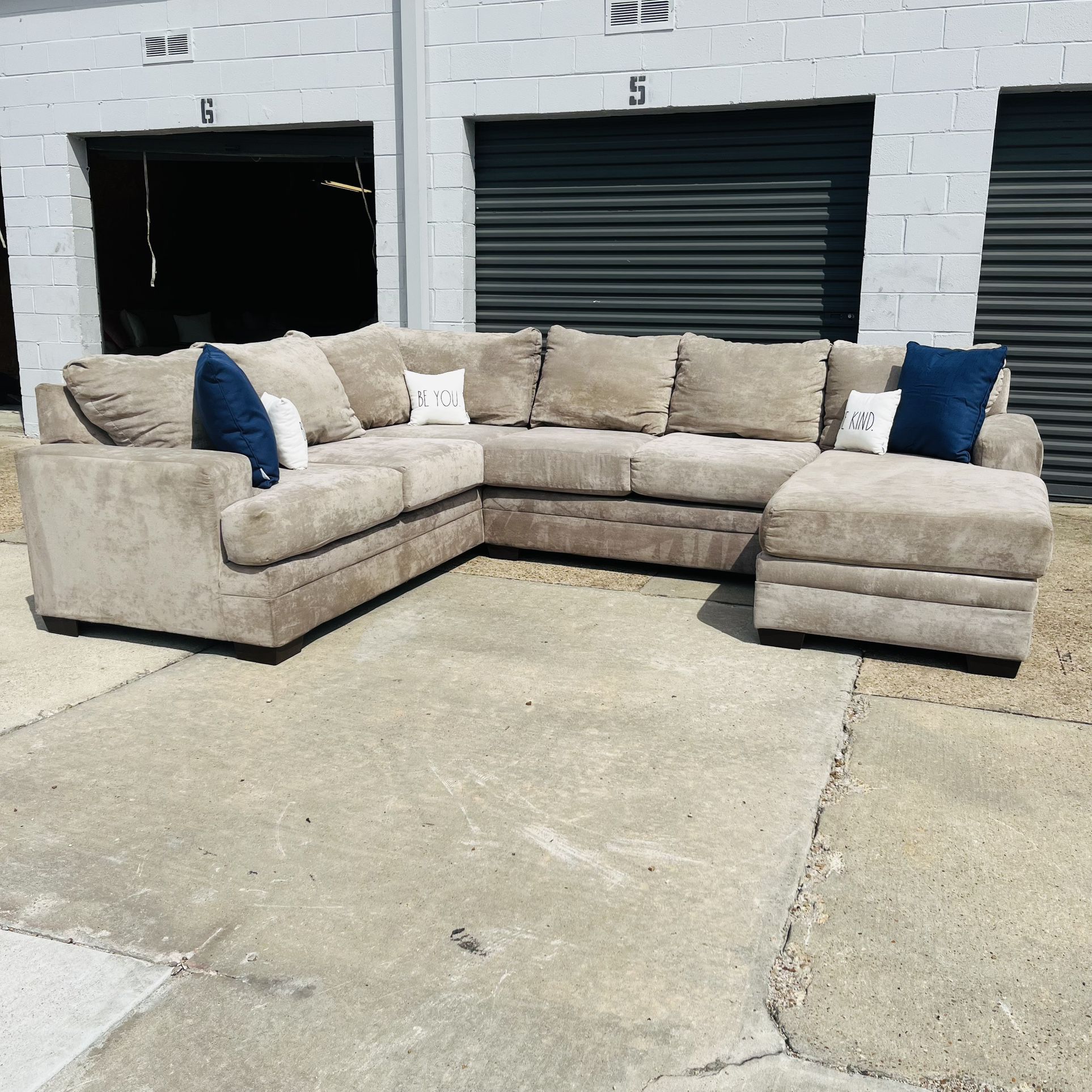XL Sectional Sofa Couch 