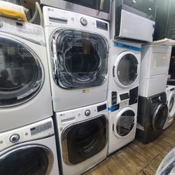 LG washer and dryer gas 27 inches warranty $799 warranty  301 saundview ave bronx NY 10473