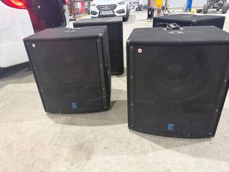 4 Dj Yorkville Elite LS801P 1500W Active 18" Subwoofer $3500 for all or $1200 each firm on price
