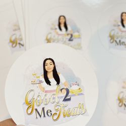 Business Logo Stickers/Company Labels