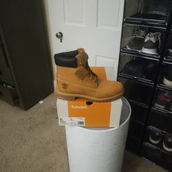 Timberland Premium 6in Waterproof Wheat Nubuck Size 11