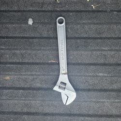 12 Inch Forged Steel Adjustable Wrench 