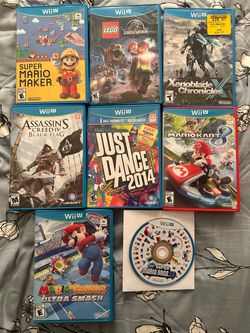 Nintendo Wii U Games Bundle – 8 Titles
