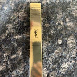 NEW YVES SAINT LAURENT HIGH IMPACT WATERPROOF EYE PENCIL IN BLACK FULL SIZE $15!