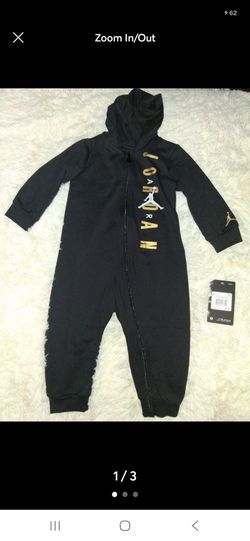 Jordan Baby Hooded Zip-Up Coverall
