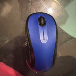 Logitech M510 Wireless Optical Mouse Bright Metallic Blue 