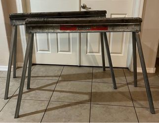 Stablemate Metal Sawhorse Pair