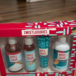 NEW Apple Sugar Body Care Gift Set