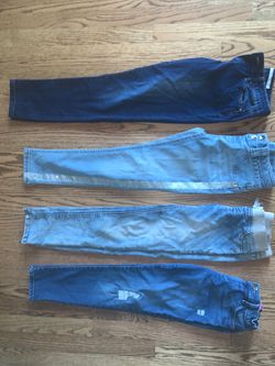 Girls size 10 jeans lot