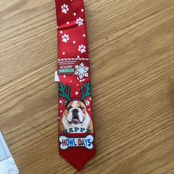 NEW Happy Howliday’s Tie by Holiday Traditions
