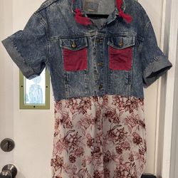 Upcycled Ladies Denim Jacket