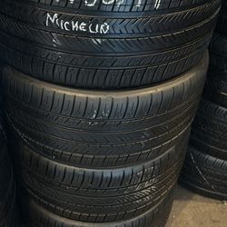 Set Of 255/35ZR19 Michelin Pilot Sport All Season Tires