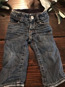 Boys Baby Gap Fleeced lined Jeans
