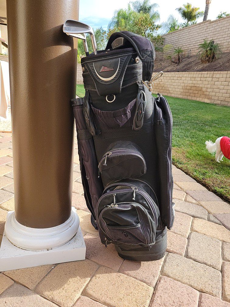 Datrex Dlx Speed Cart Bag 14 Way Divided Golf Cart Bag