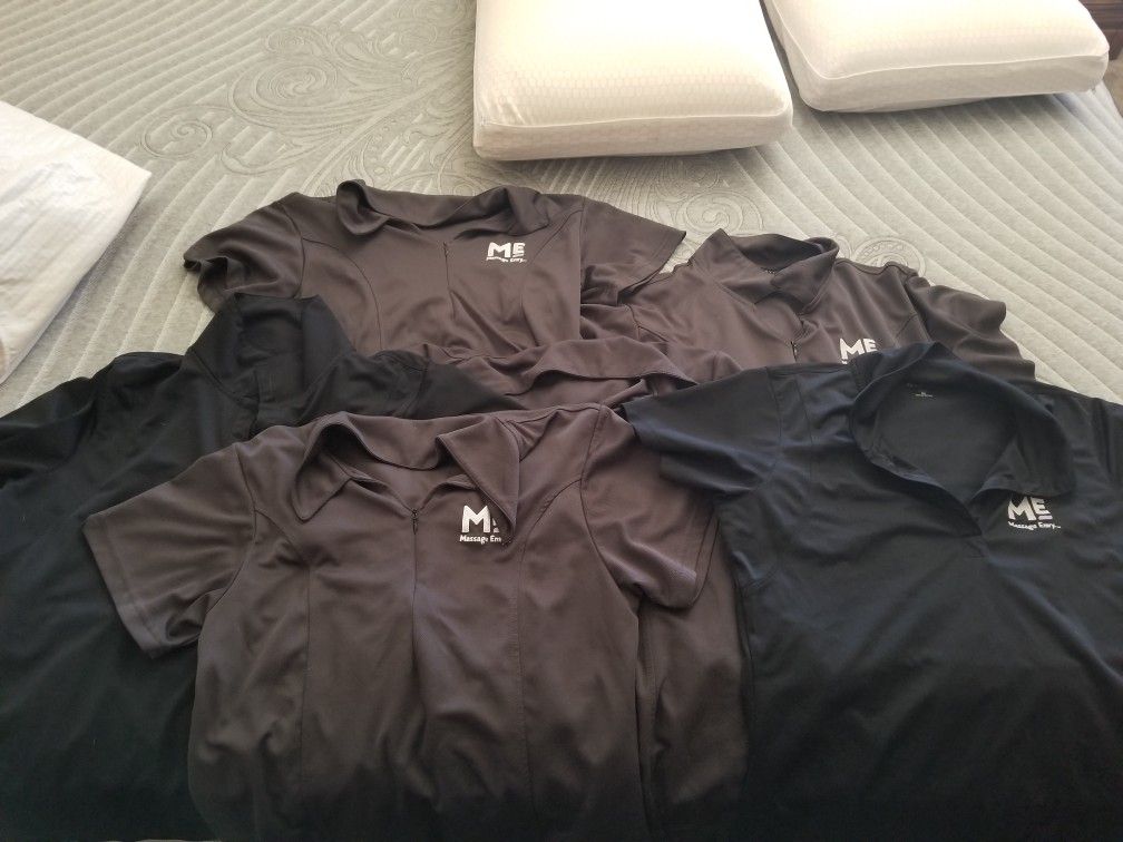 Massage Envy work shirts