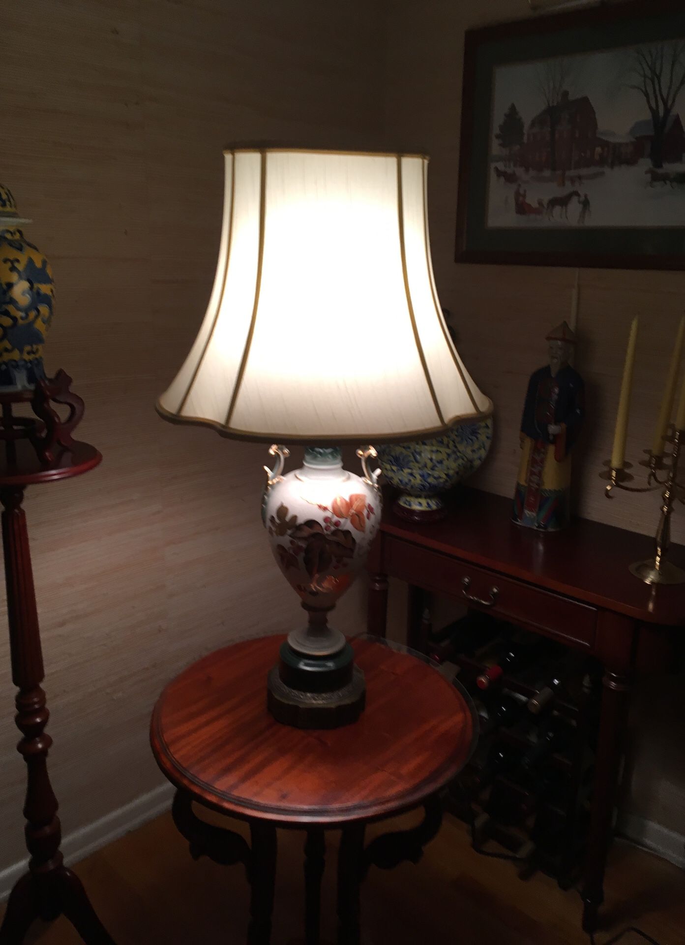 Lovely antique lamp