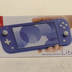 Switch Lite Blue And Turquoise