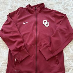 Nike Oklahoma Sooners Dri-FIT Zip Jacket 