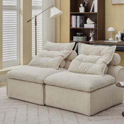 Sectional couch sofa -  new