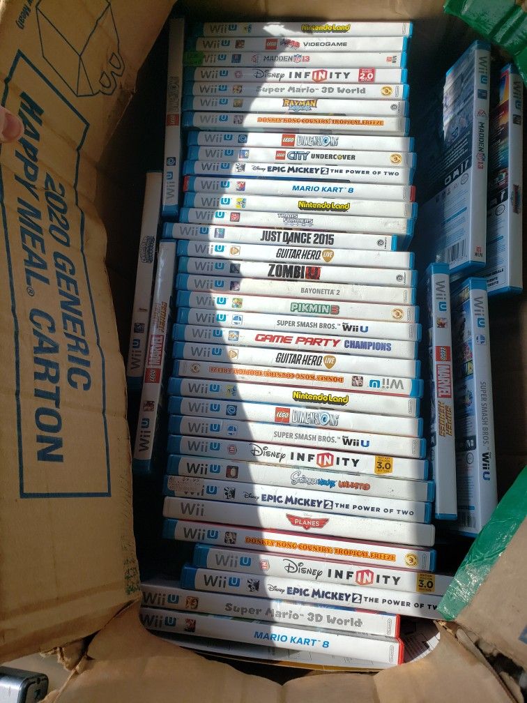 Nintendo Wii U Games Various Prices