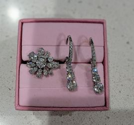 SWAROVSKI CRYSTAL RING & / or EARRINGS