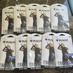 Magic the Gathering Final Fantasy Booster Packs 