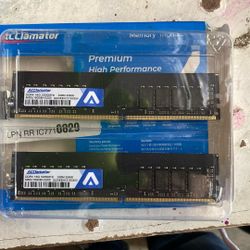 32GB Desktop RAM Acclamator 2x 16GB