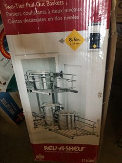 New Two-tier pull-out baskets