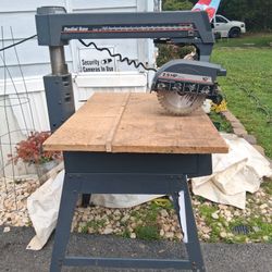 Vintage craftsmen 10" radial arm saw With Stand