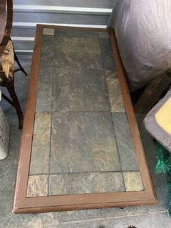 Solid Tile Coffee Table