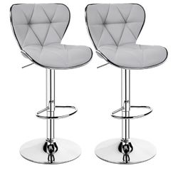 Yaheetech Bar Stools Set of 2