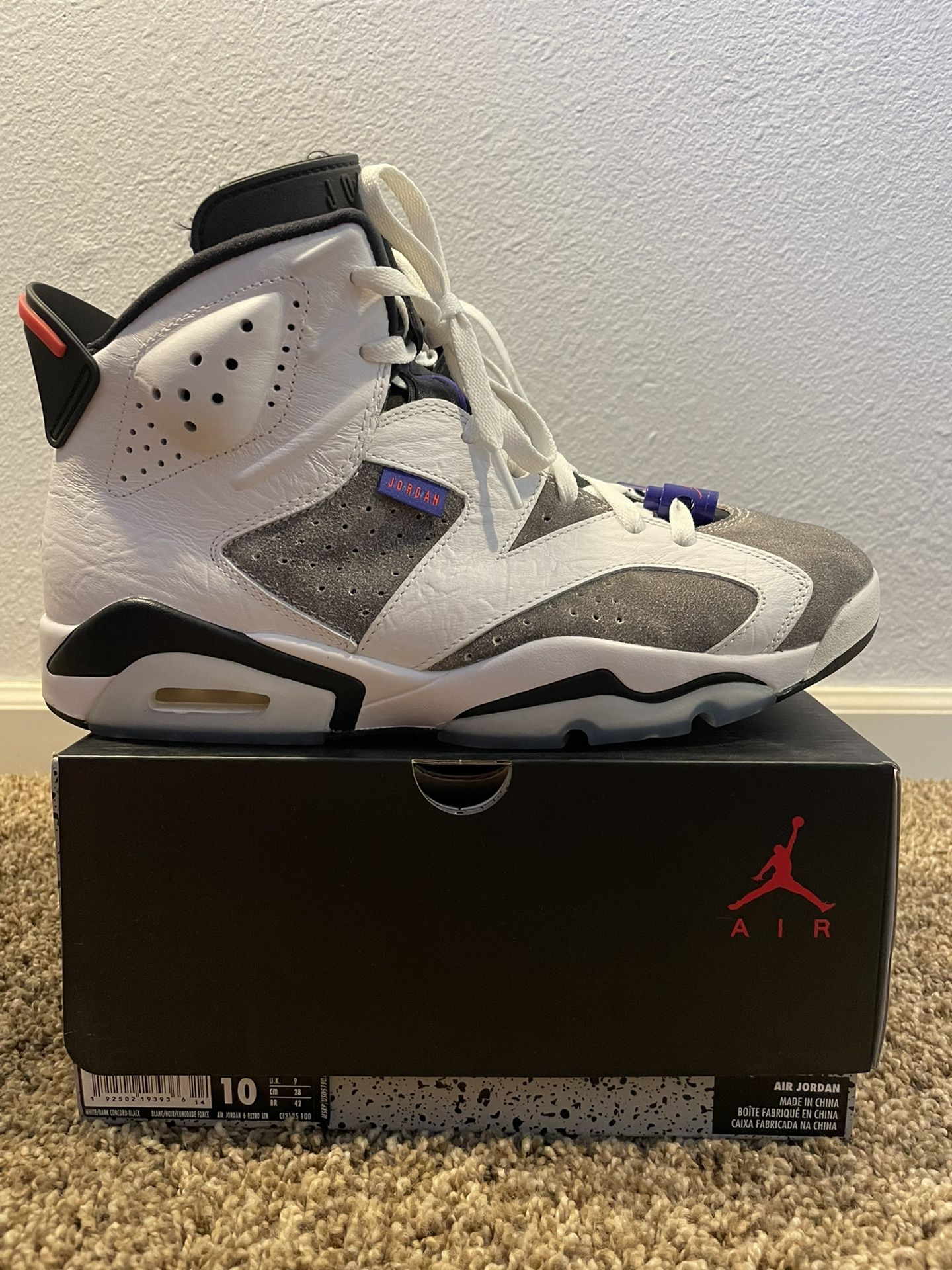 Nike Air Jordan Flight Nostalgia Black Infrared Flint