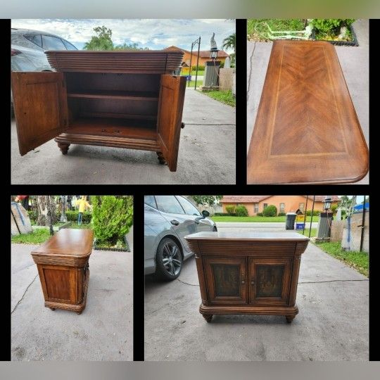 Solid Wood Buffet Cabinet With Drawer read description for measurements