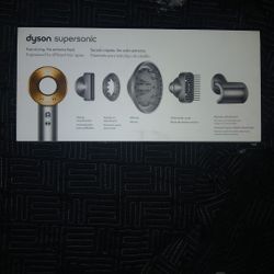 Dyson Supersonic W 5 Attatchments 