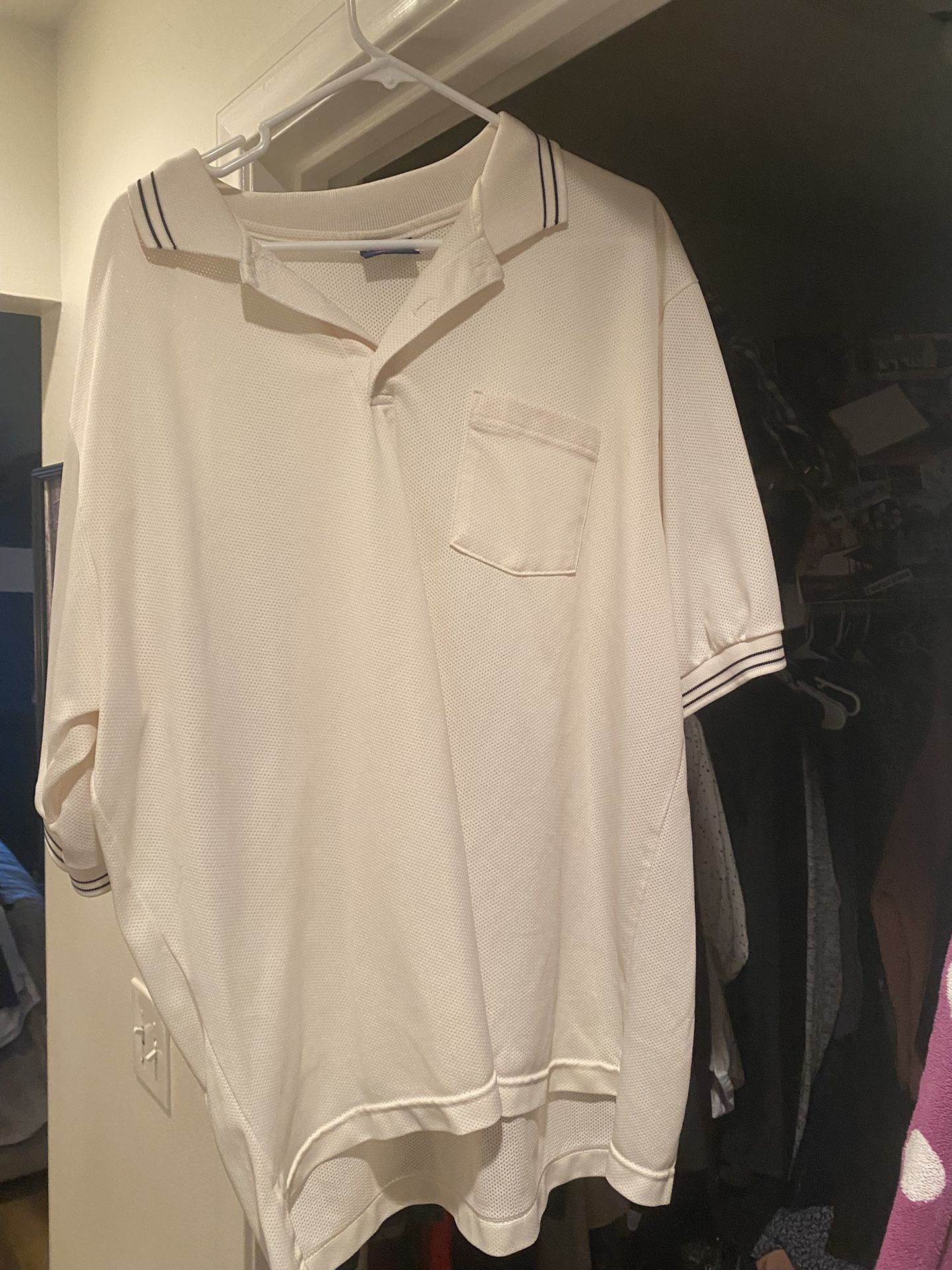 Cream Umpire Shirt