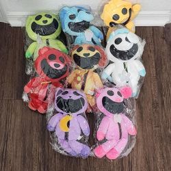 Lot set 8 Smiling Critters Plush plushie plushy Stuff animal toy kid gift
