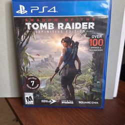 PlayStation 4: Tomb Raider 