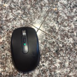  MX Anywhere 3S Compact Wireless Mouse, Fast Scrolling, 8K DPI Any-Surface Tracking, Quiet Clicks, Programmable Buttons, USB C, Bluetooth, Windows PC,