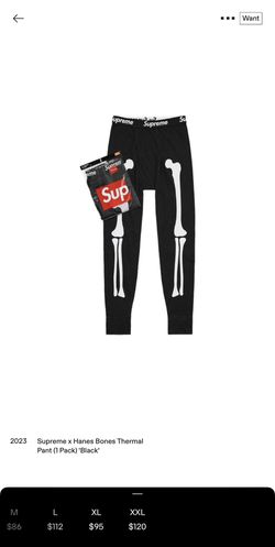Supreme Bones Thermal Pants