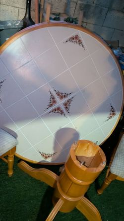 Table and chairs