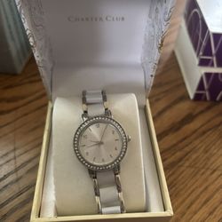 Charter Club woman’s link watch