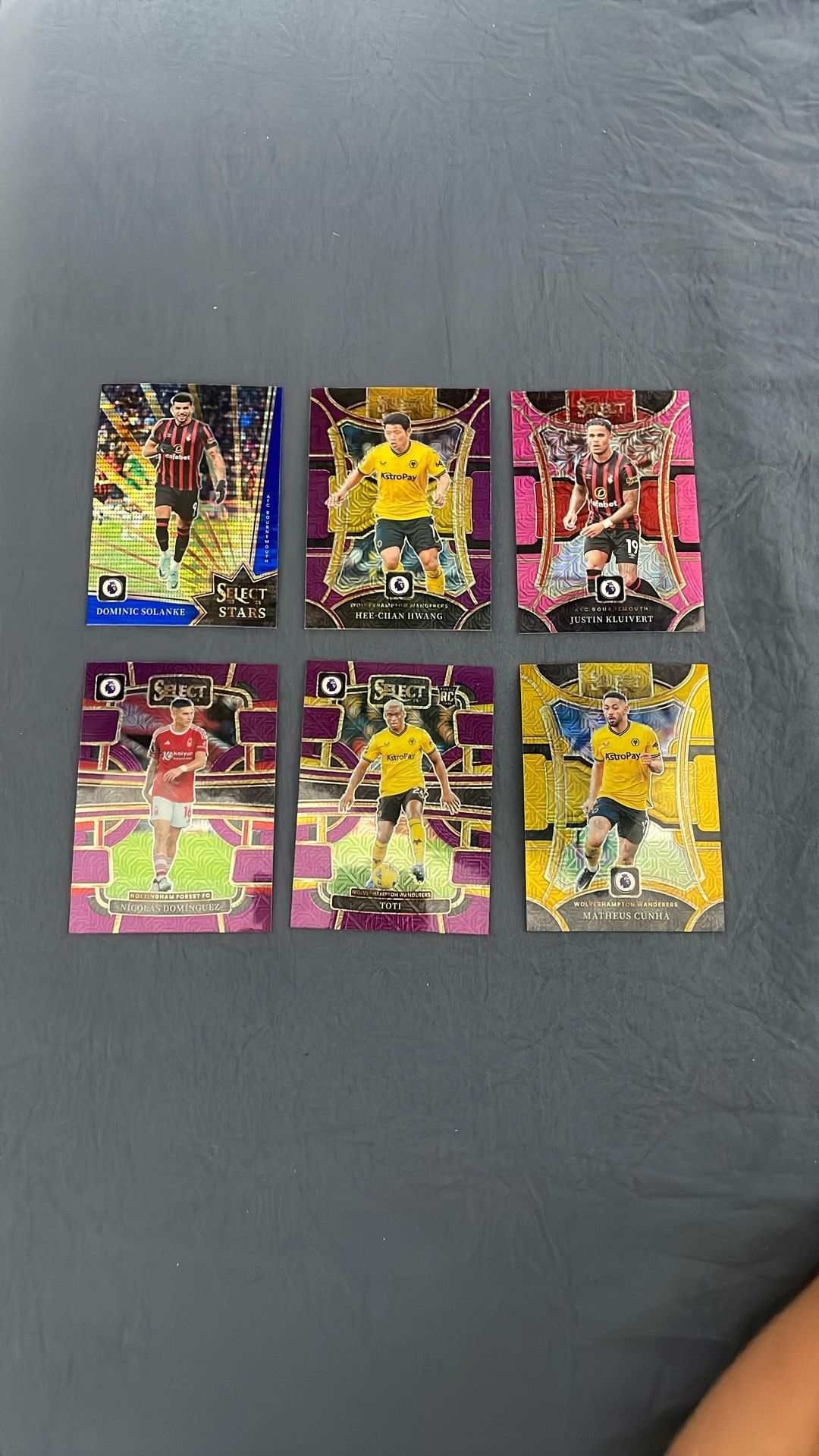 Premier League Soccer Cards