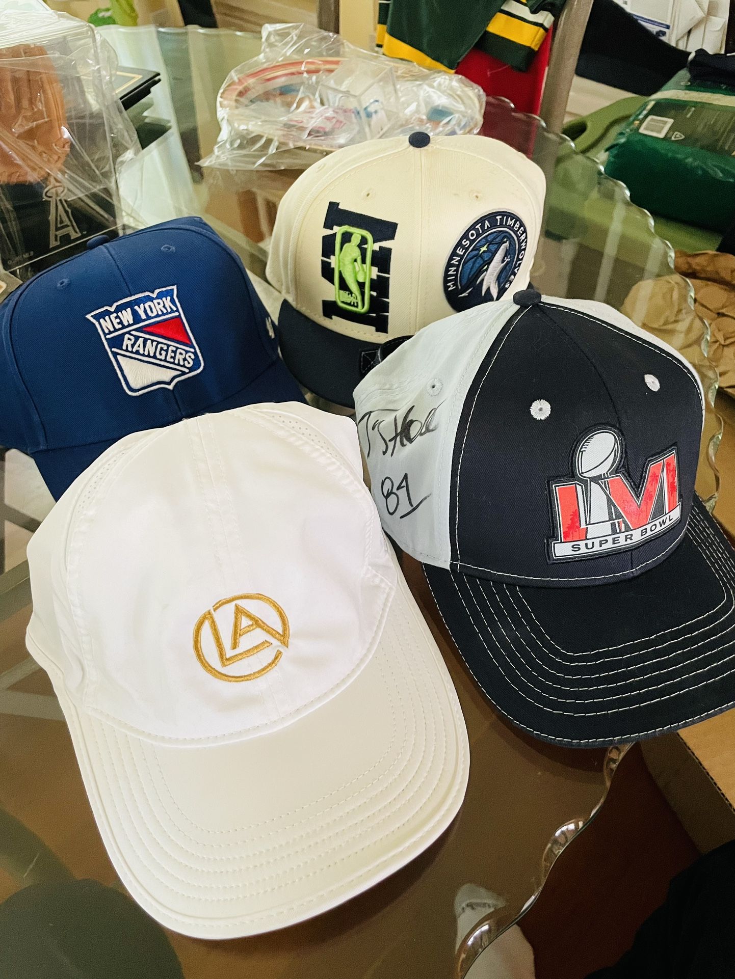 Various Collectors Sports Hats - like New - See Description For Prices