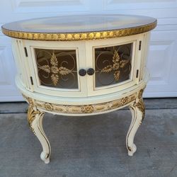 Vintage  Table Glass Top