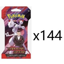 Pokemon Destined Rivals Sleeve Case (144)
