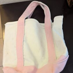 Small Canvas Tote Bag