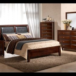 *Black Friday Weekend!!!*---Charming Emily Merlot Bedroom Sets---From $599!!!---Delivery/$10 Down Financing🫡