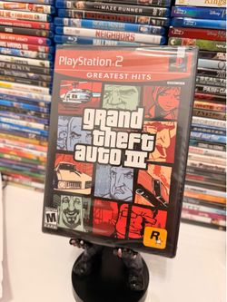 Sealed Grand theft auto three for PlayStation 2